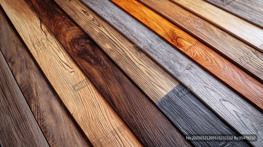 木地板样品展示