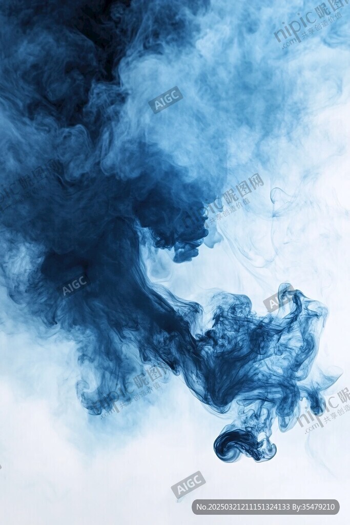 抽象的烟雾艺术