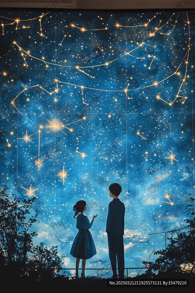 星空下的浪漫