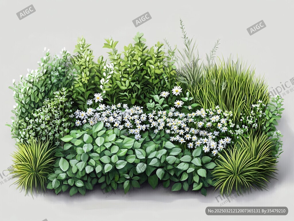 花园植物组合
