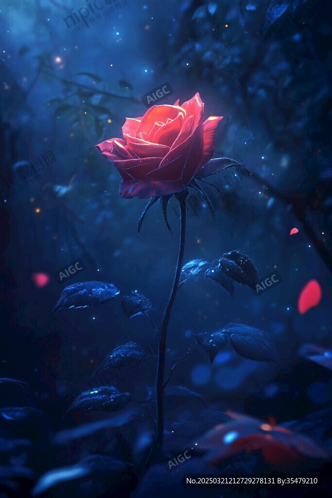 神秘夜玫瑰