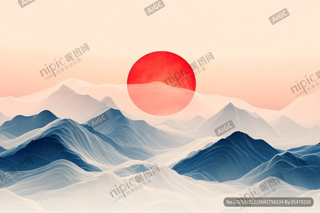 日出山川