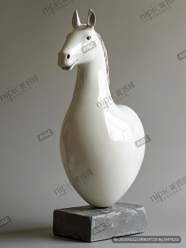 白马雕塑