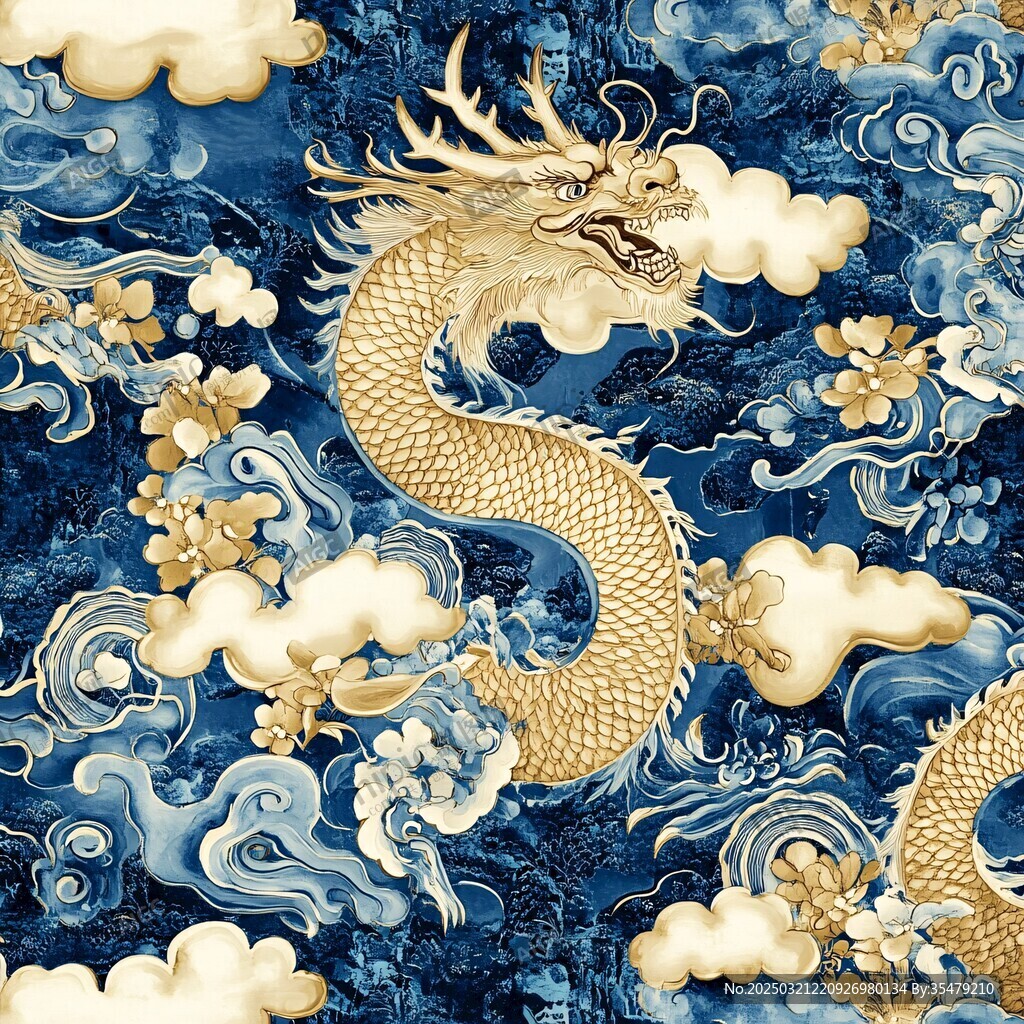 龙腾云海