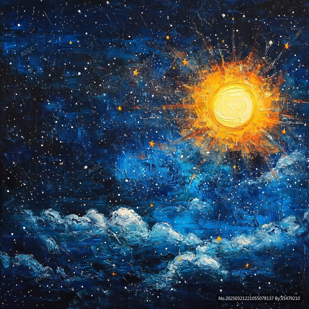 璀璨夜空