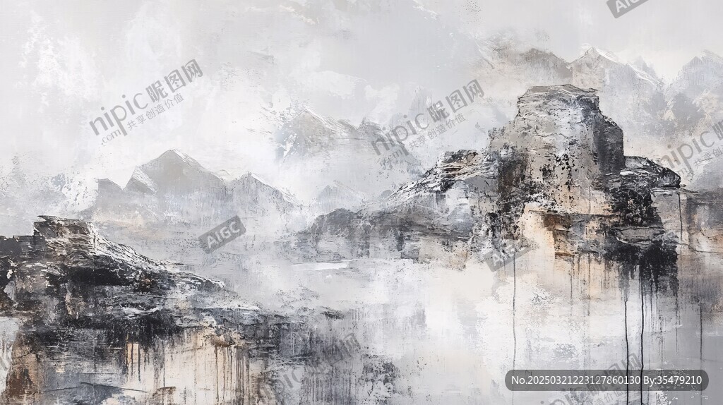 山水画抽象表现主义