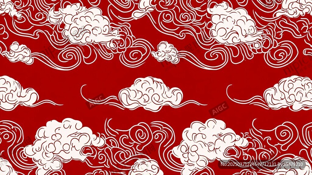 云红图案