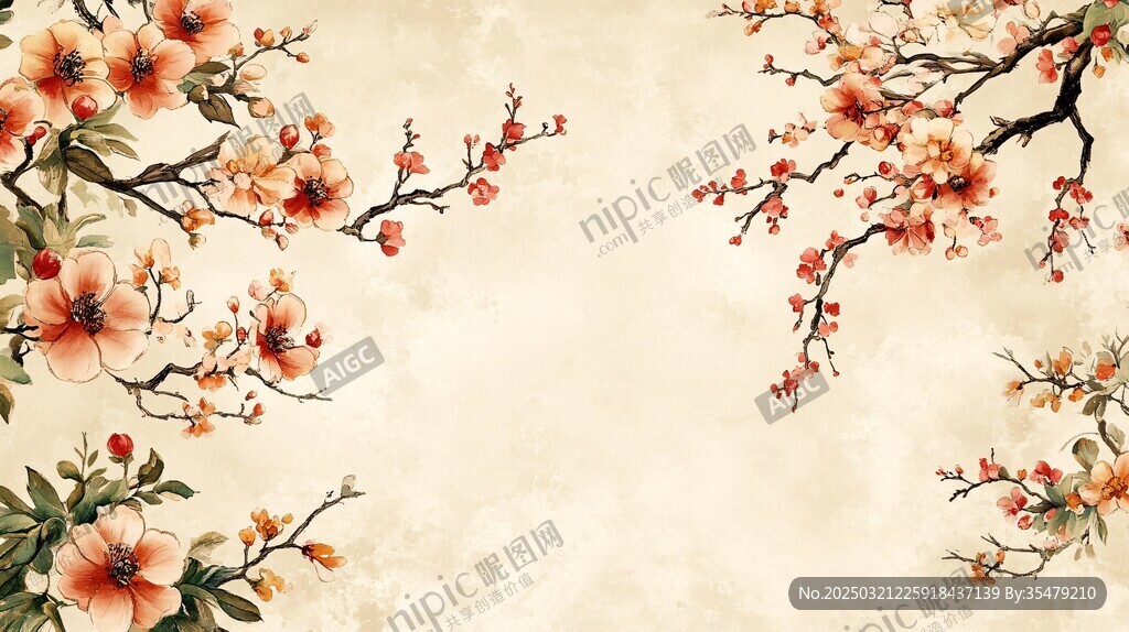 春意浓浓 花朵盛开