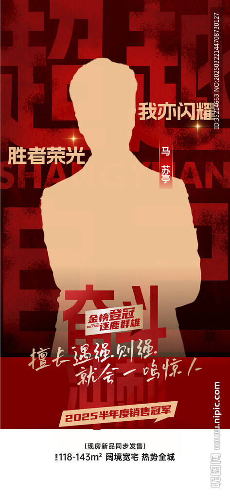 业绩背板  