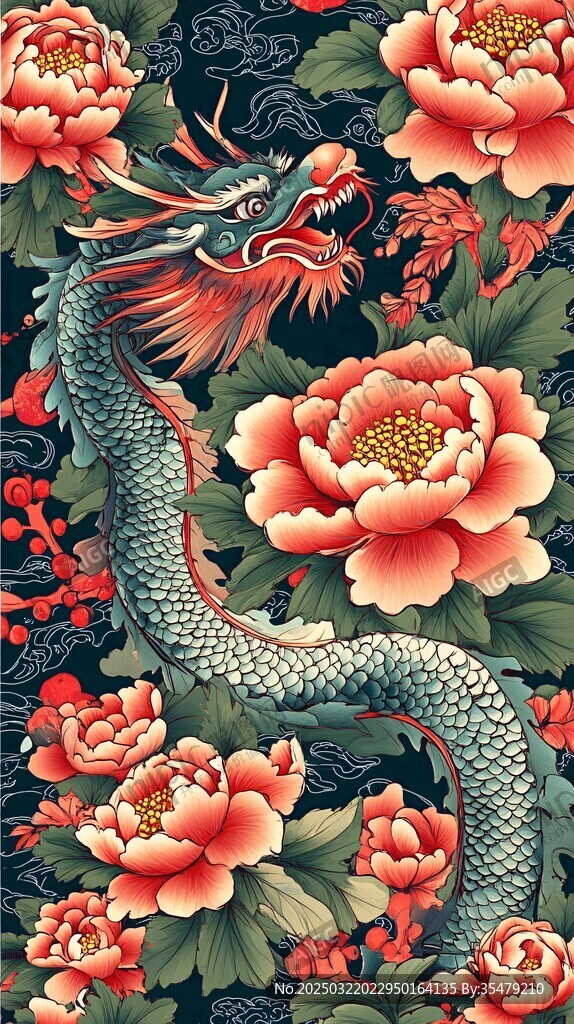 龙舞花间