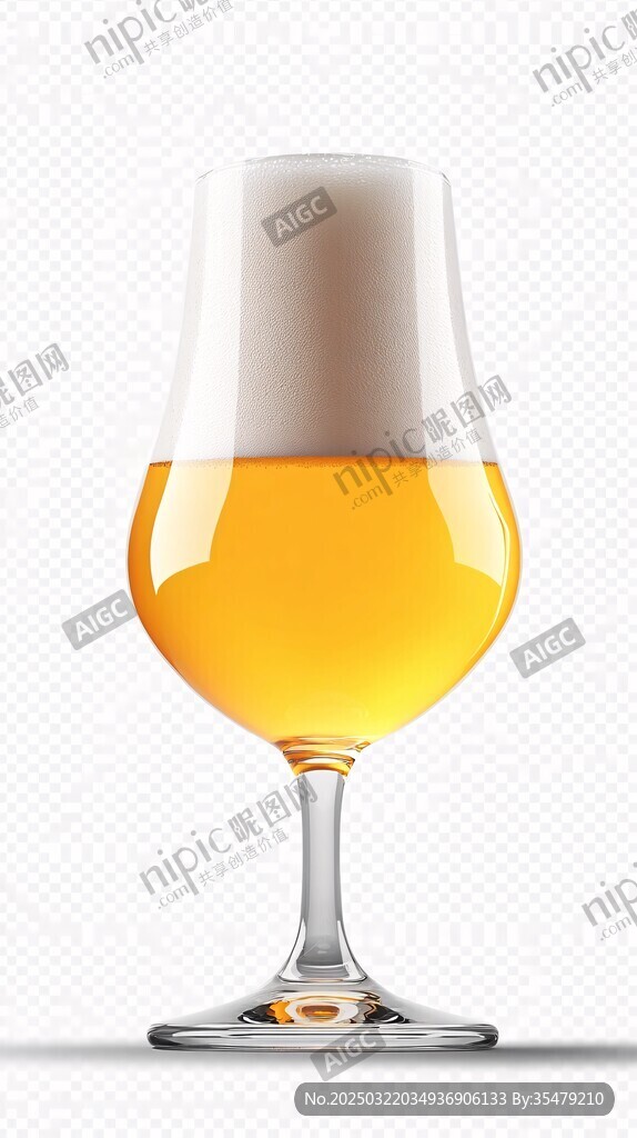 精致啤酒杯
