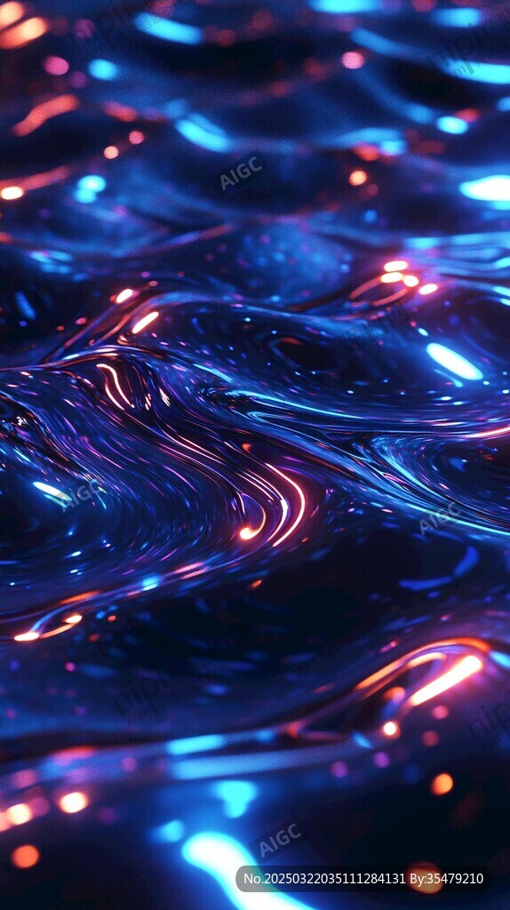 流动的光影之舞