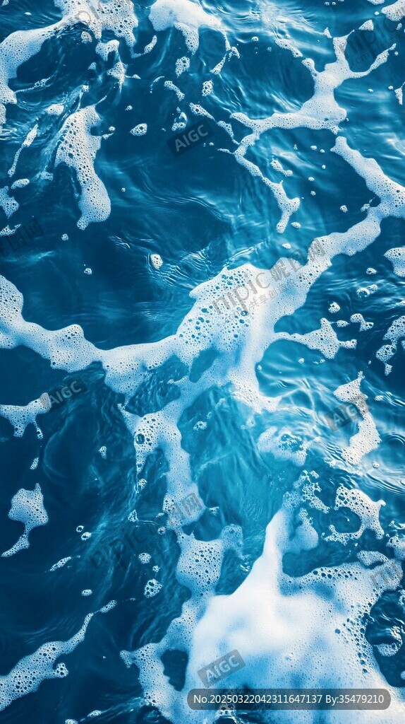 波涛汹涌的海浪