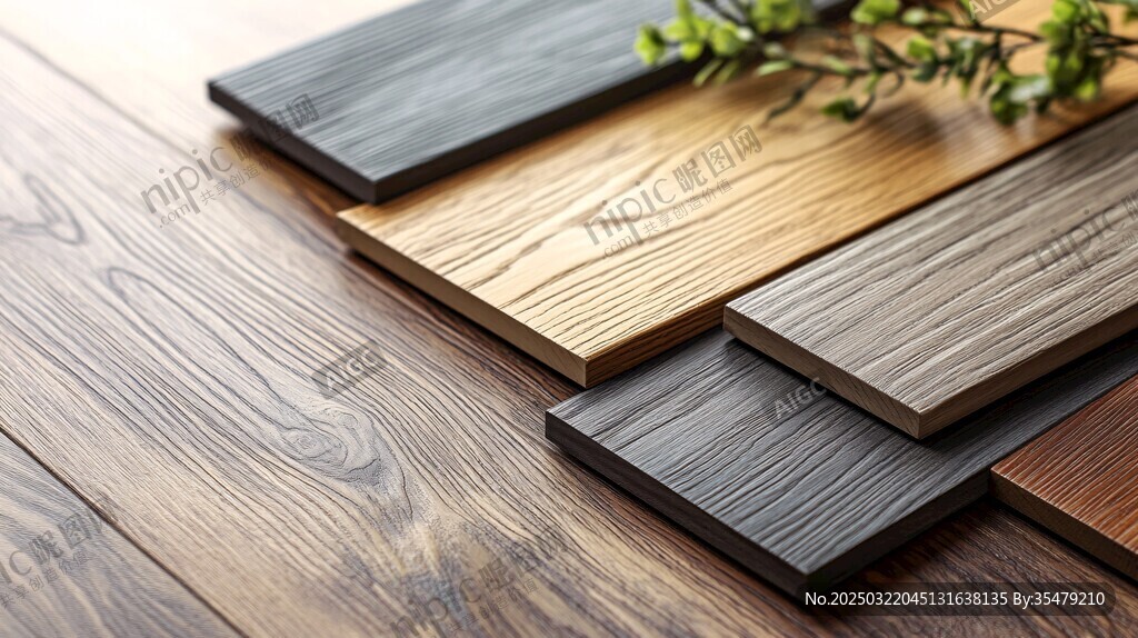 木地板样品展示