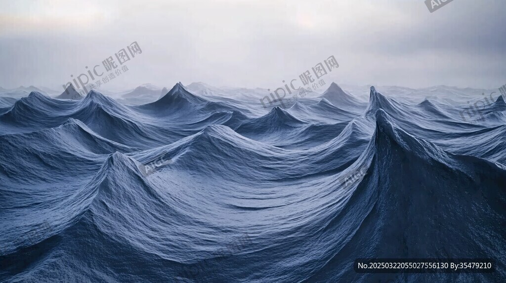 超现实海洋景观
