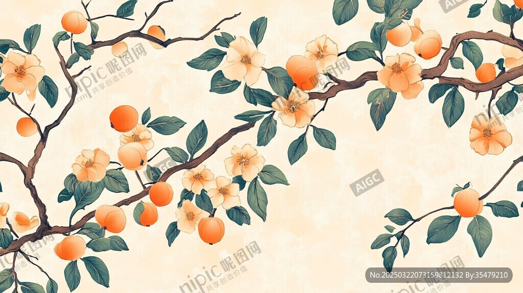 春日里 桃花朵朵开