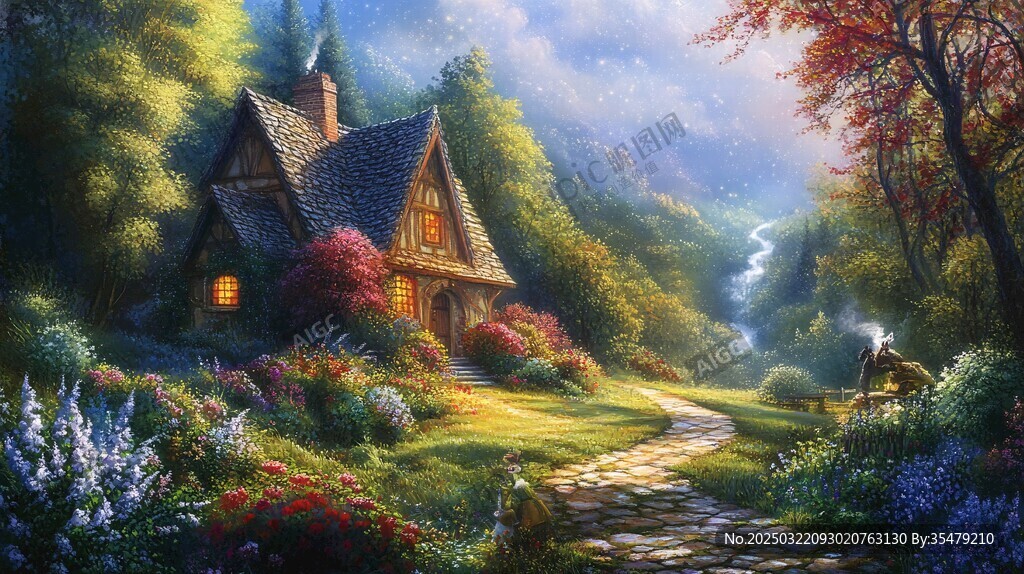 森林中的神秘小屋
