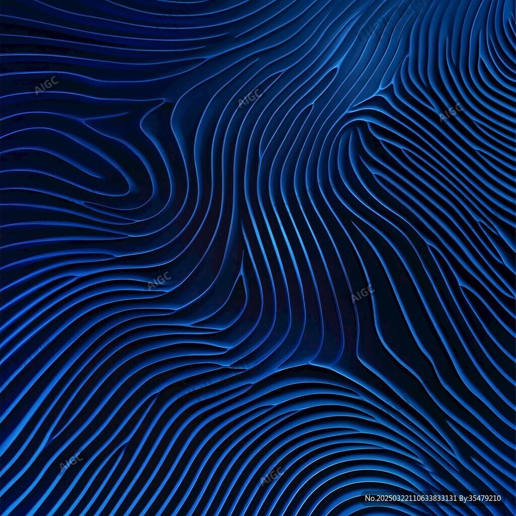 抽象的数字波浪