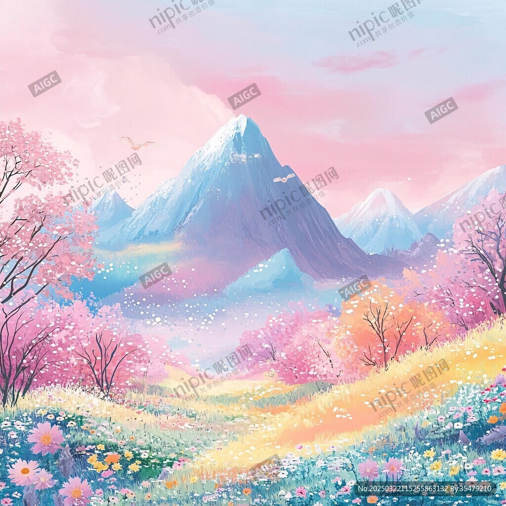 梦幻山谷之春