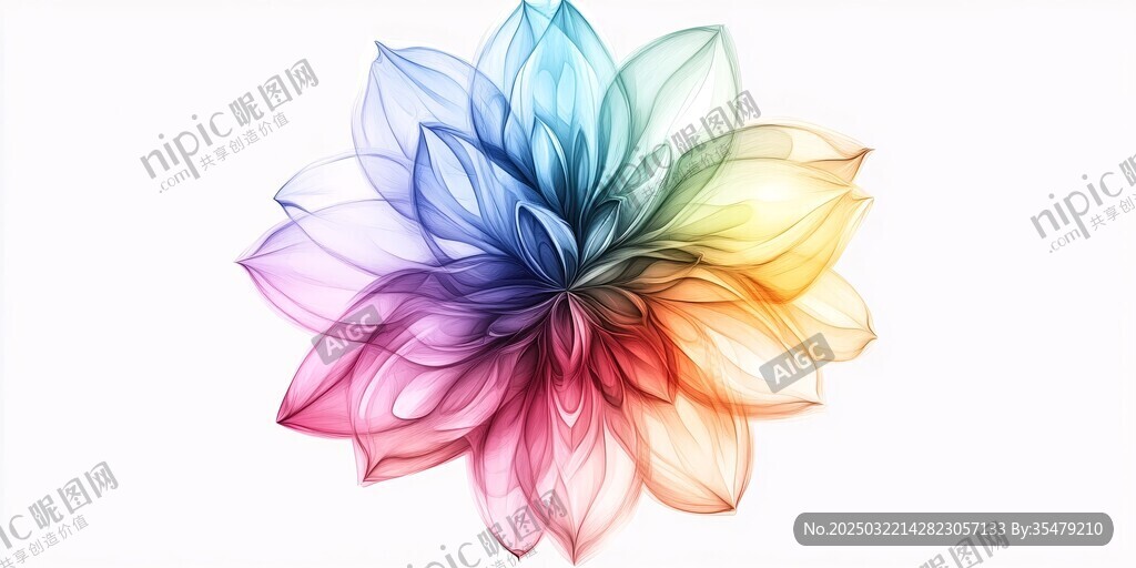 彩虹之花