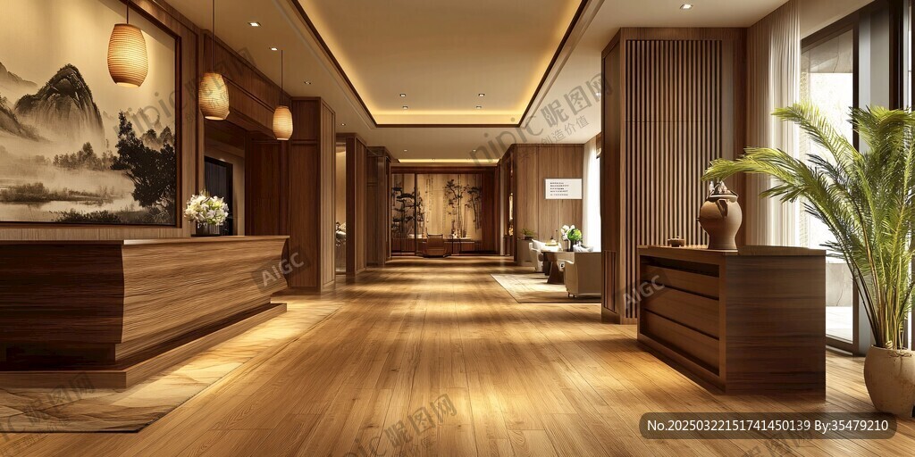 现代酒店大堂设计
