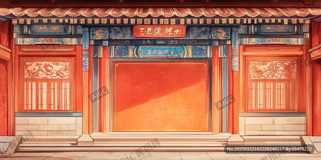 故宫红墙故韵深