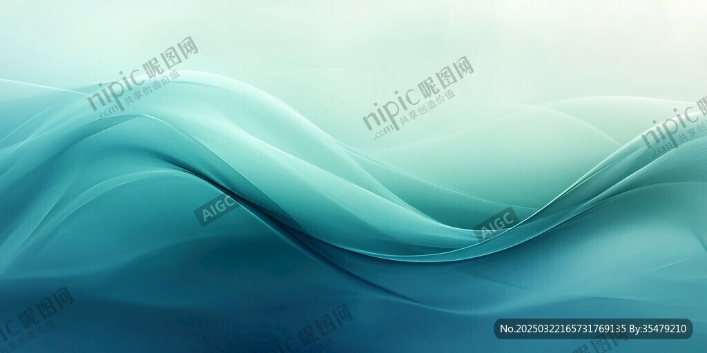 抽象波浪图案
