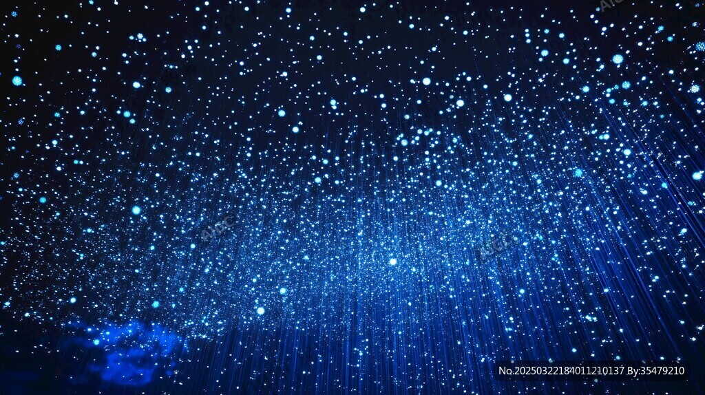 星光璀璨的夜空