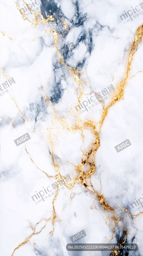 金纹大理石纹理背景