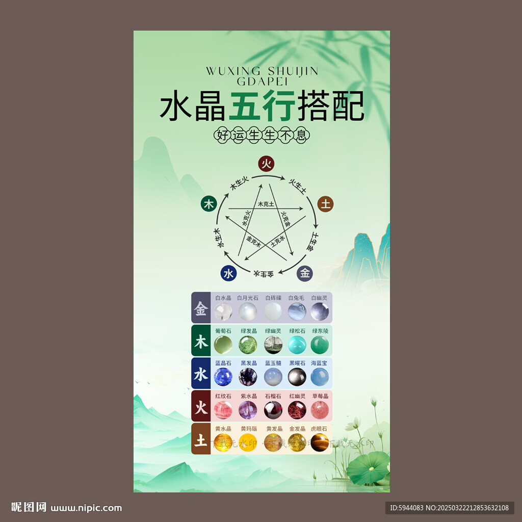 五行水晶