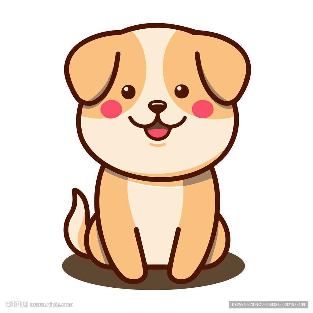 卡通小狗