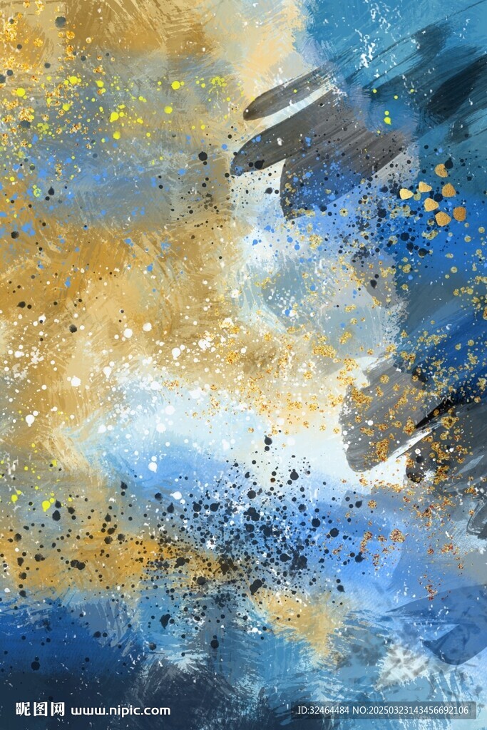 高端抽象油画