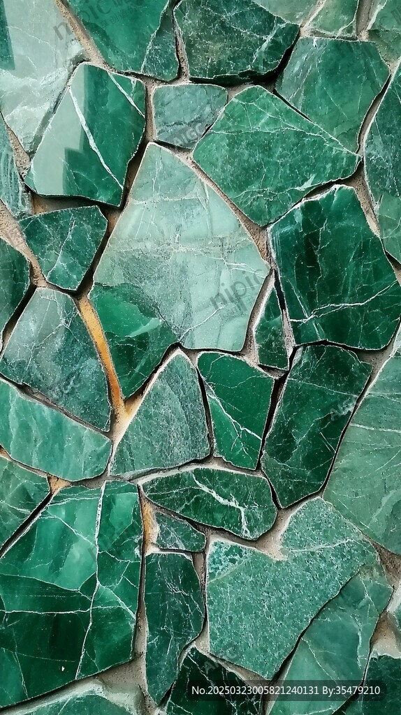 绿色大理石纹理背景