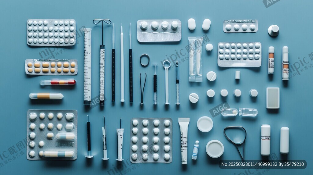 医疗用品整理图