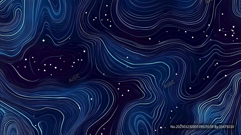 抽象的夜空