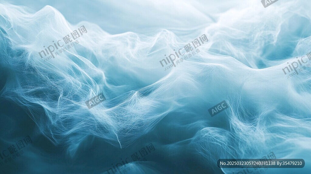 抽象的云雾缭绕