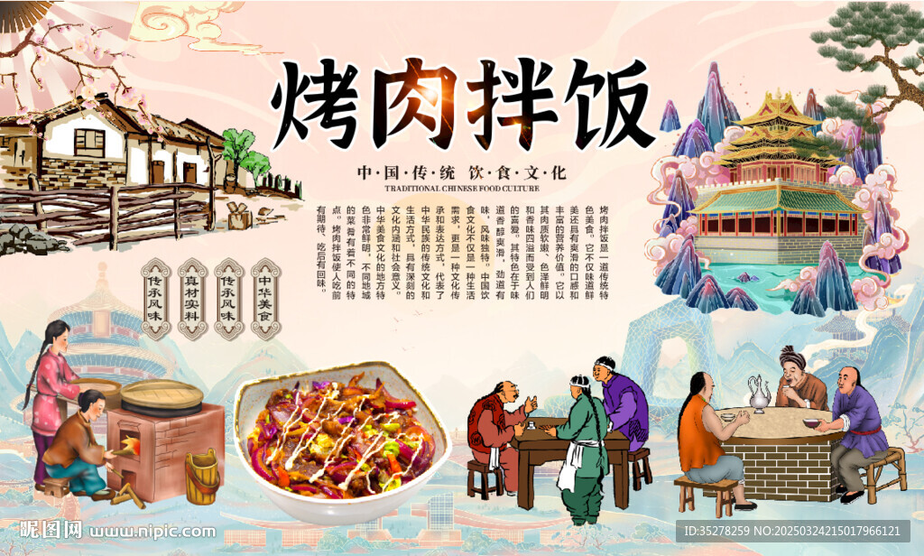 烤肉拌饭