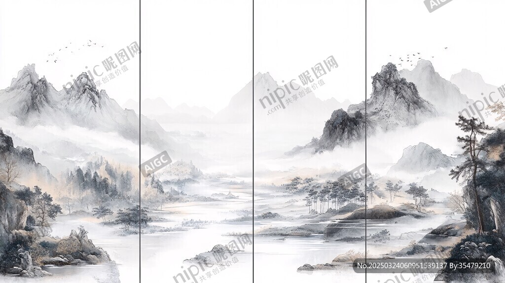 山水画艺术