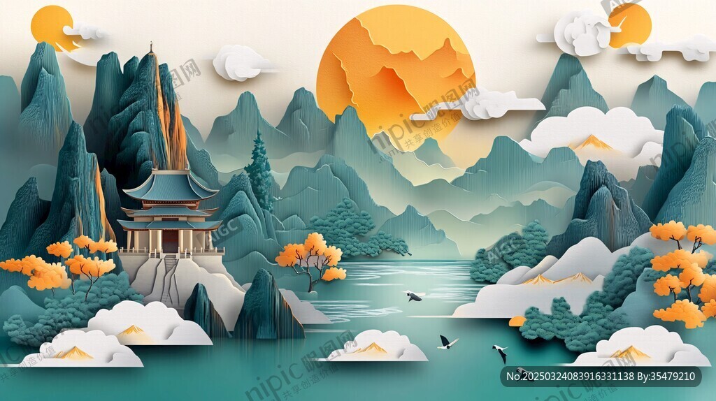 山水画艺术
