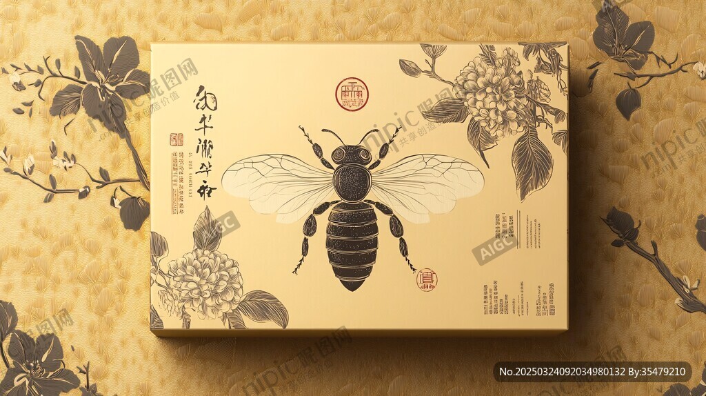 古风养生茶盒包装