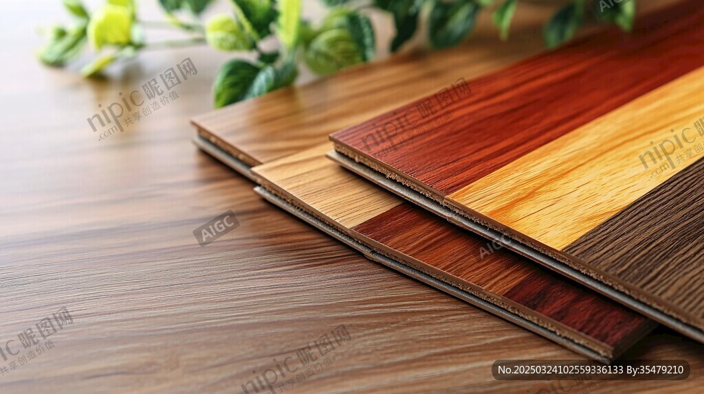 木地板样品展示