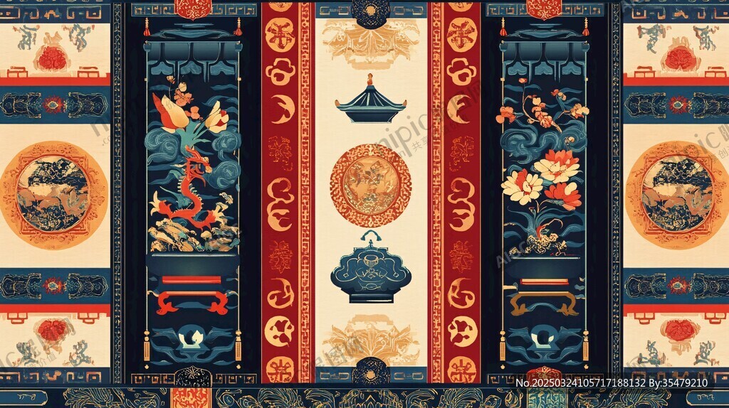 中国风图案