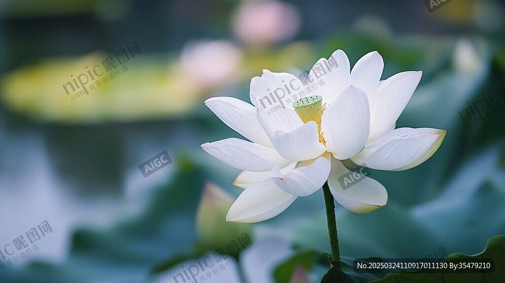 白莲花的韵味
