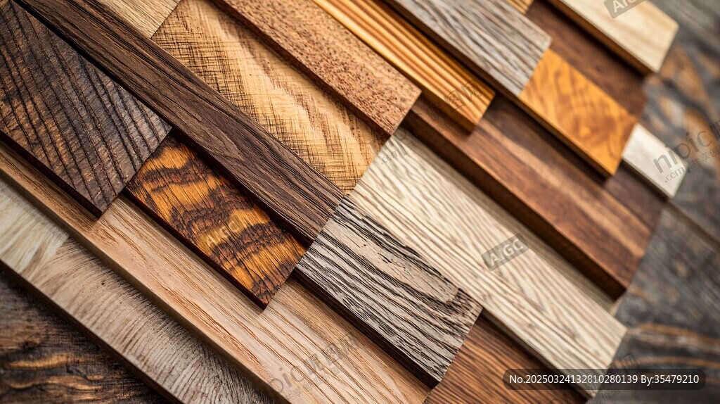 多样木纹板材展示