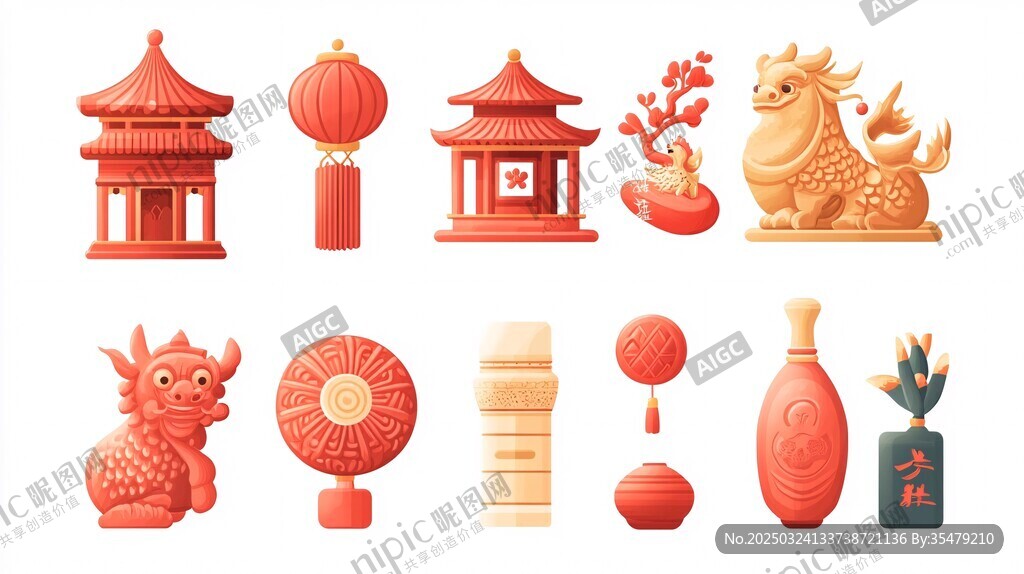 中式传统元素集合