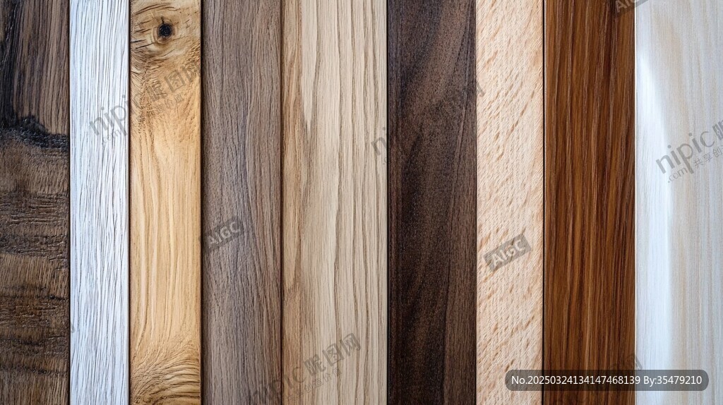 多样木材纹理展示