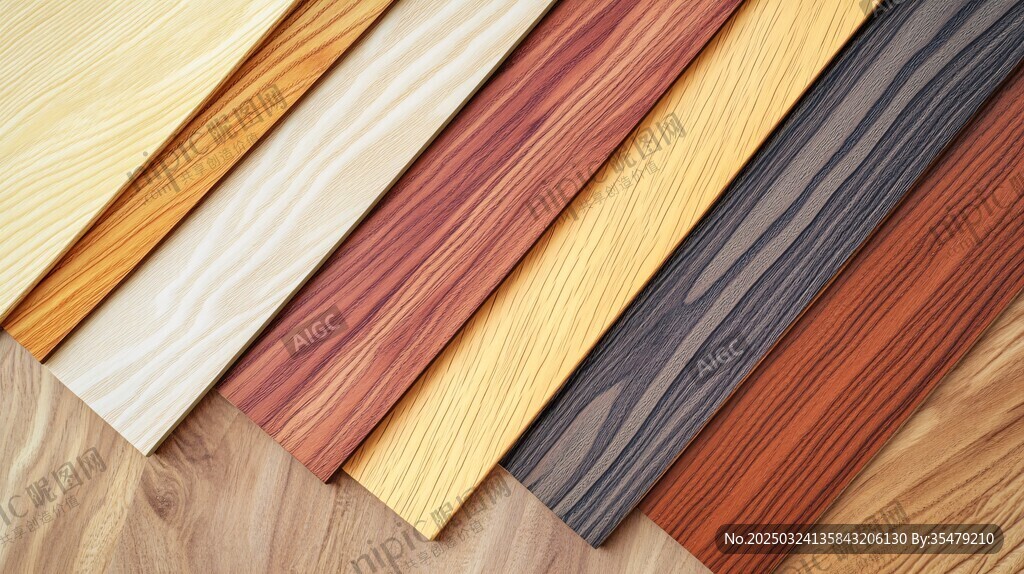 多样木纹板材展示