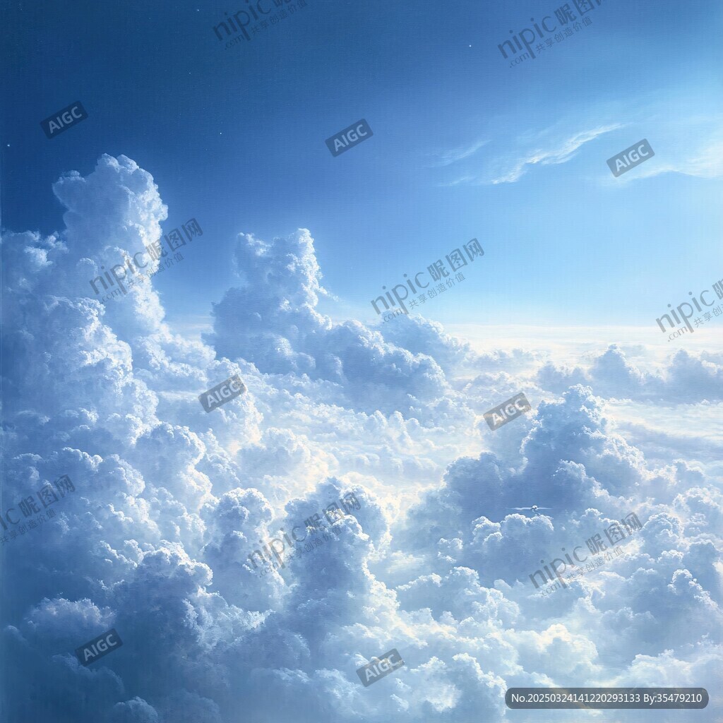 梦幻云端景象