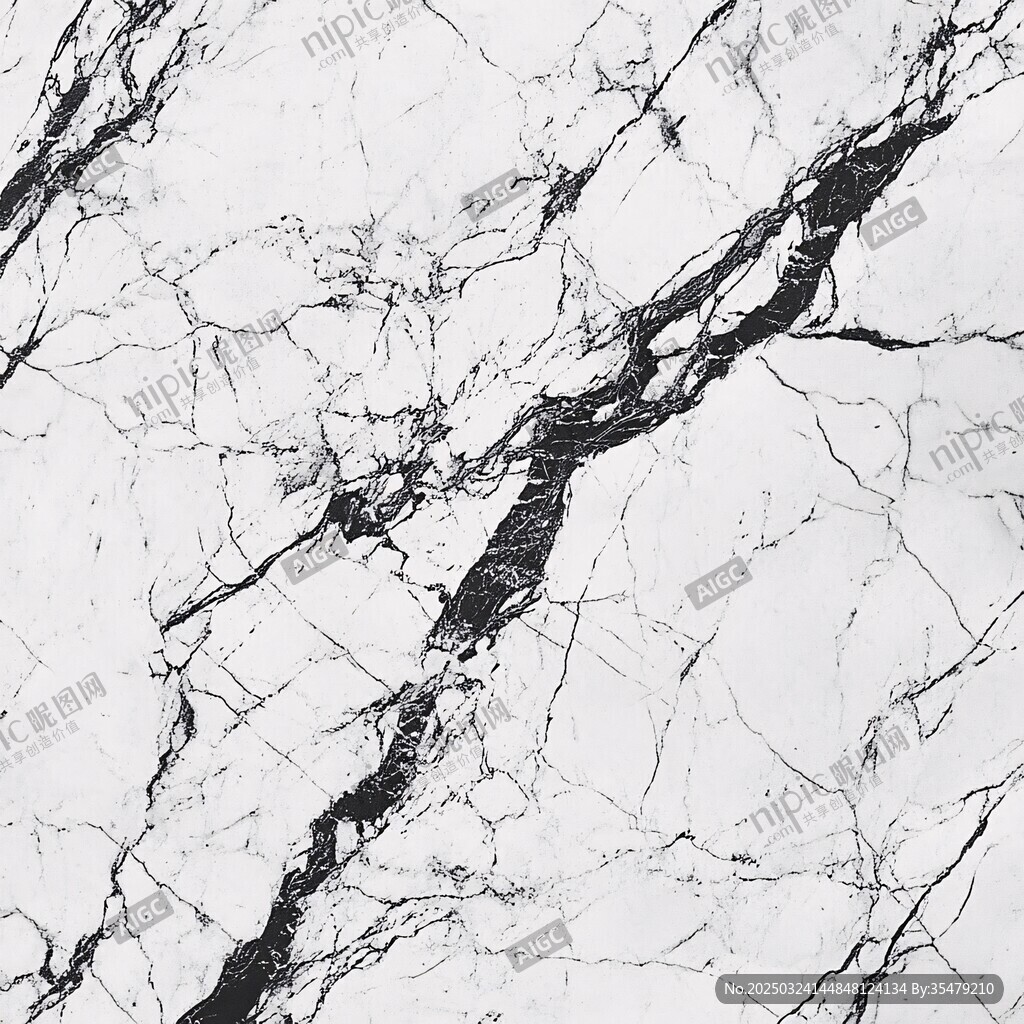 黑白大理石纹理图案