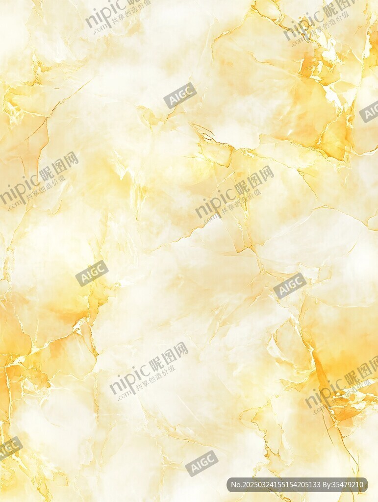 金黄大理石纹理背景图